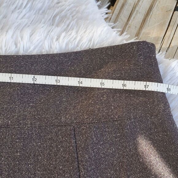 J.Jill Stretch Petite Black Flared Full Skirt - Picture 7 of 8